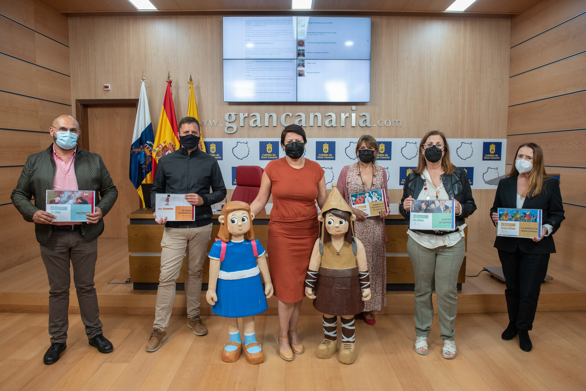 La riqueza de las fiestas, las costumbres y las tradiciones de Gran Canaria, a un solo click de la población infantil en la web de Fedac