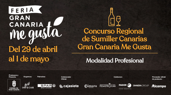 El Concurso Regional Sumiller Canarias se estrena en la Feria “Gran Canaria Me Gusta”