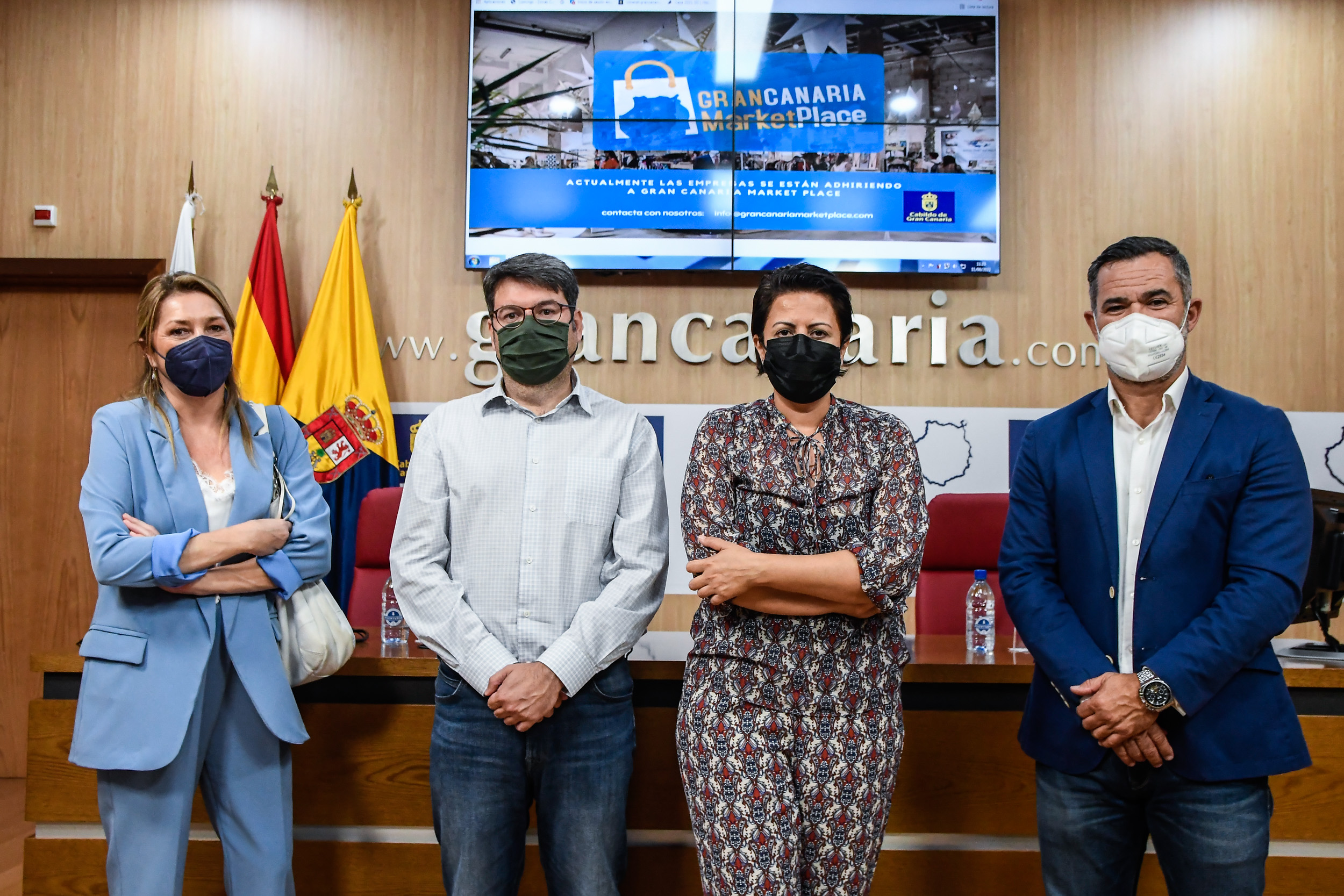 El Cabildo crea ‘Gran Canaria Market Place’ un mercado digital para el pequeño y mediano comercio con reparto gratuito